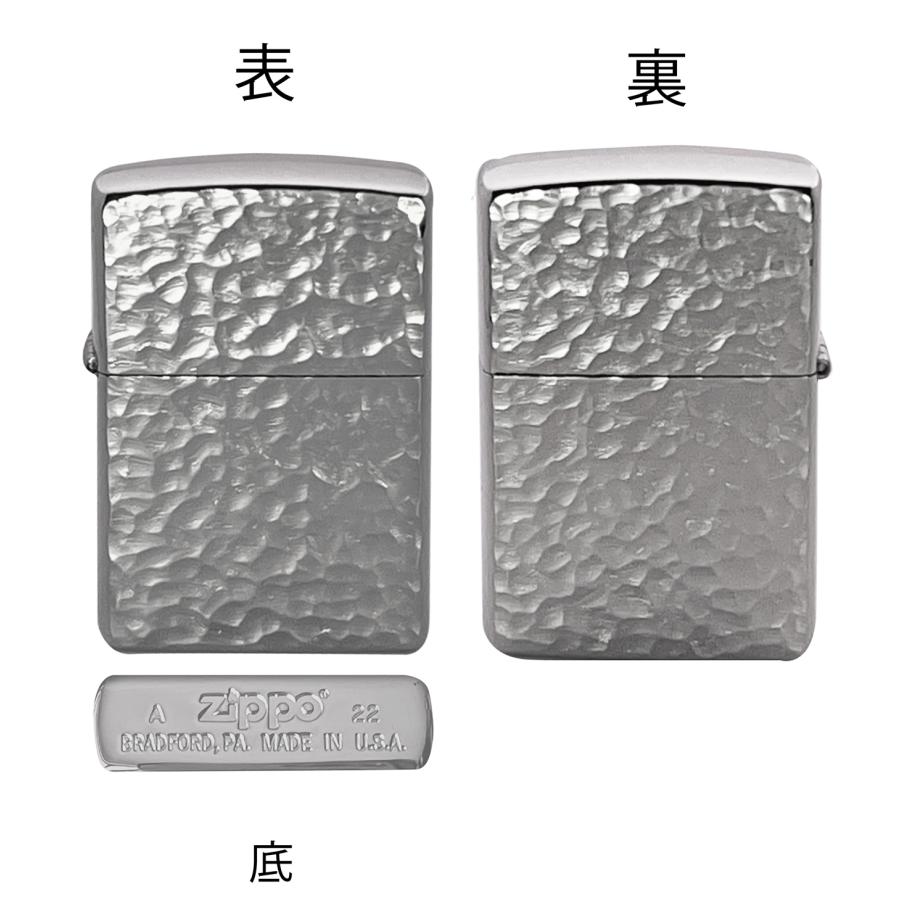 Zippo ライター 銀いぶしメッキ　リューター彫刻両面　新品未使用　オマケ付 zcla-a.jpg