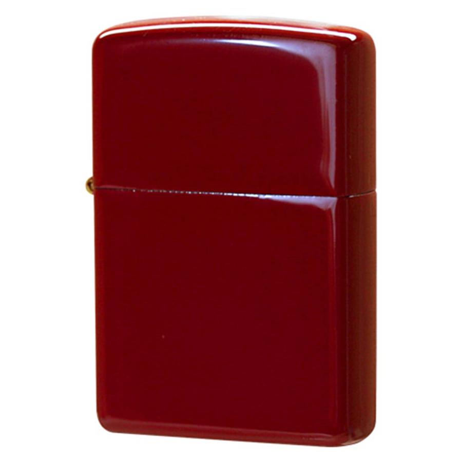 Zippo ジッポ ジッポー ライター 越前本漆 河和田塗 赤 - 通販