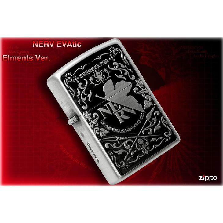 ZIPPO エヴァンゲリヲン ネルフ ライター 赤銀 ジッポ EVASTOREオリジナル NERV Zippo (リバイバル版) [お届け予定