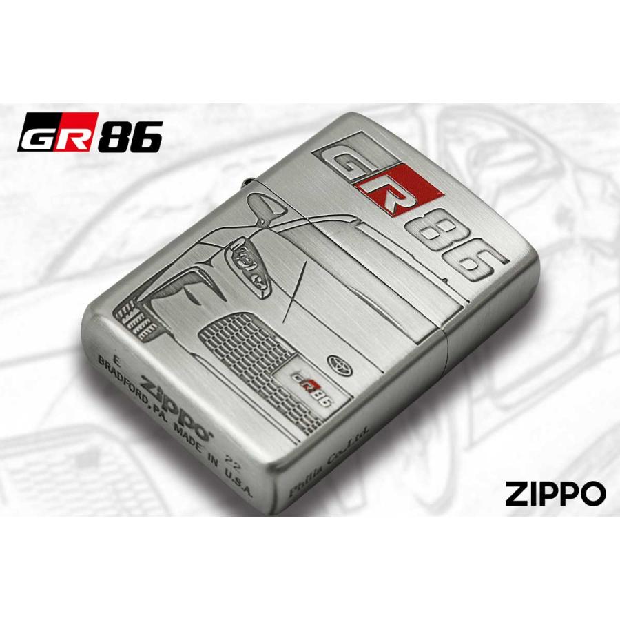 Zippo ジッポライター TOYOTA OFFICIAL LICENSED PRODUCT GR86｜zippo-flamingo｜03