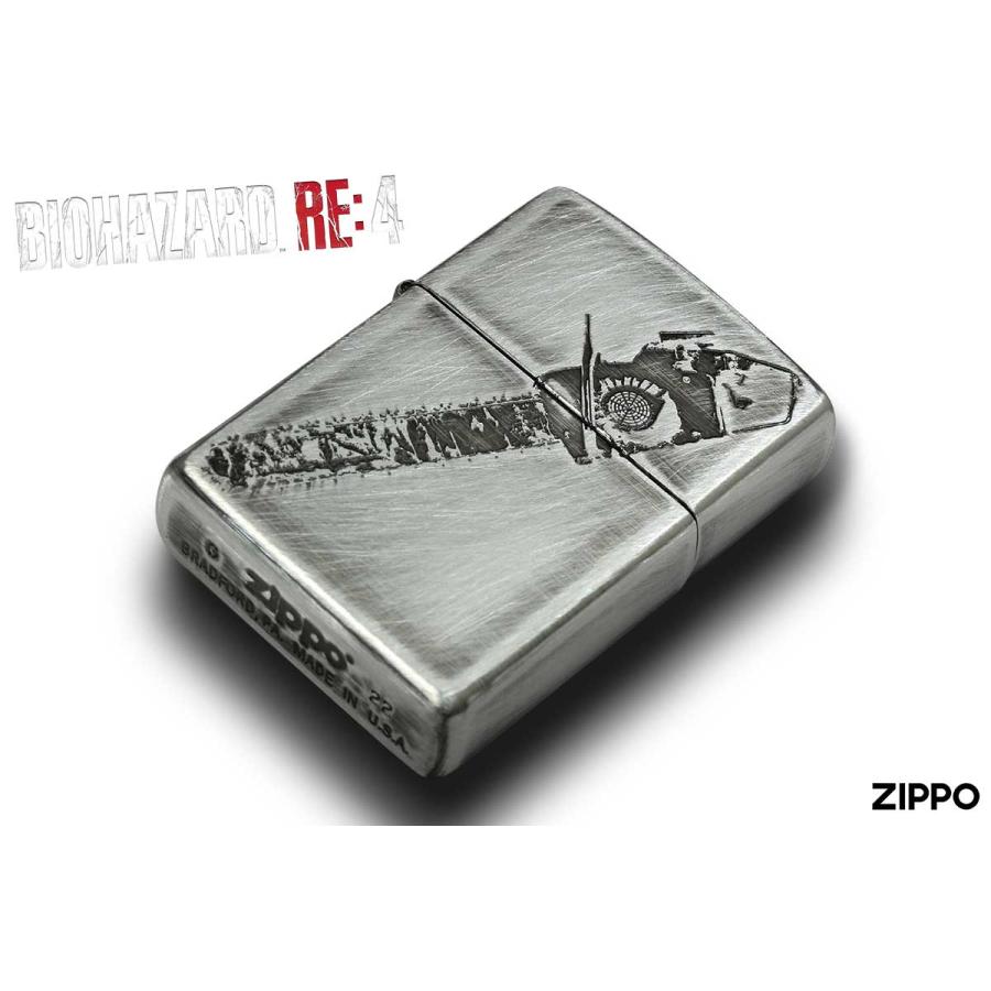 ZIPPO Zippo ジッポライター バイオハザード RE:4 ゲーム ZIPPO Zippo ジッポライター バイオハザード RE:4 ゲーム