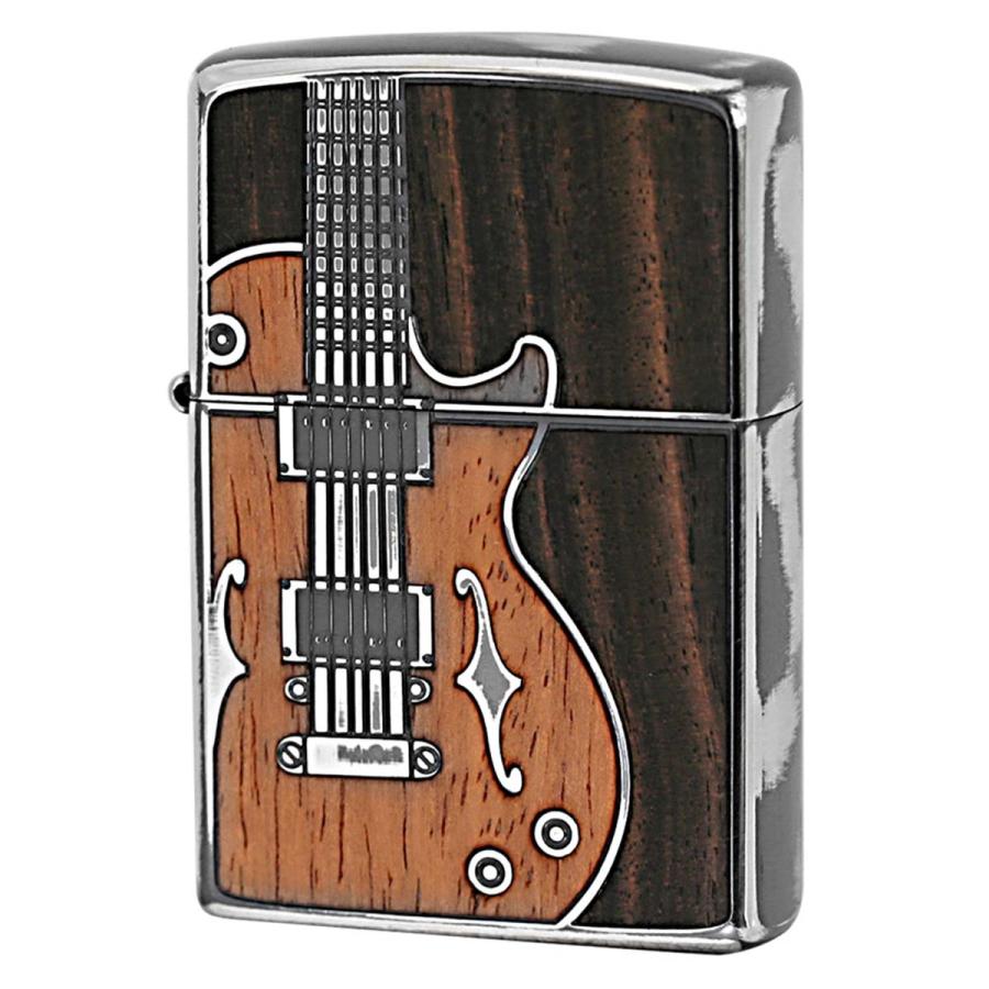 人気 おすすめ Zippo ジッポ ジッポー ライター アンティークギター SV