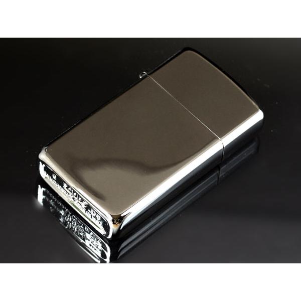 Zippo ジッポライター SLIM Black Ice スリム ブラックアイス No.20492 メール便可 ito046Zippo専門