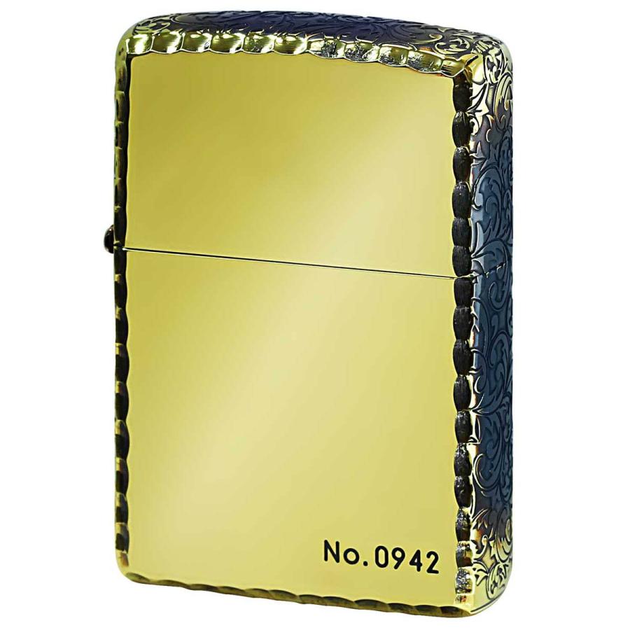 サイドアラベスク Zippo ジッポライター 唐草 3面 コーナーリューター 