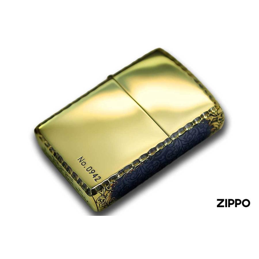 サイドアラベスク Zippo ジッポライター 唐草 3面 コーナーリューター 