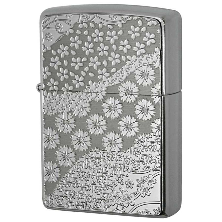 Zippo ジッポライター Metal Plate 真鍮板メタルプレート 2MP-桜 メール便可｜zippo-flamingo