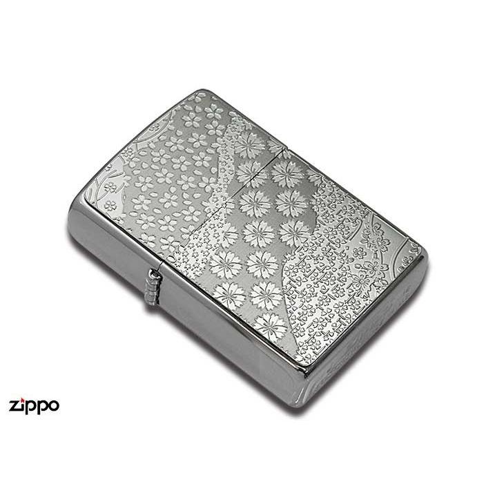 Zippo ジッポライター Metal Plate 真鍮板メタルプレート 2MP-桜 メール便可｜zippo-flamingo｜03