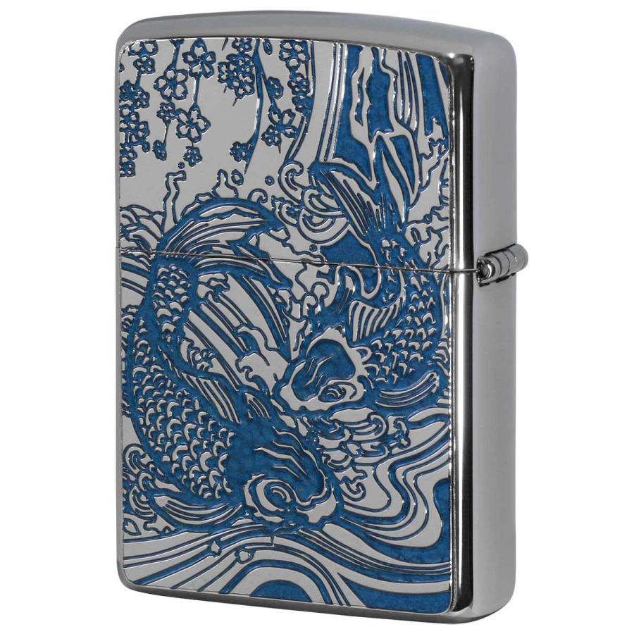 ZIPPO（ジッポー） ジッポライター 鯉 カープ ブルー ＃200
