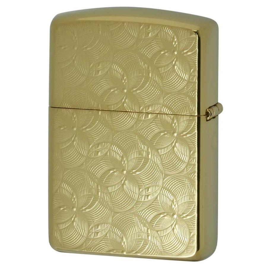 ZIPPO Zippo ジッポライター アーマー グリッター 両面加工 ゴールド 
