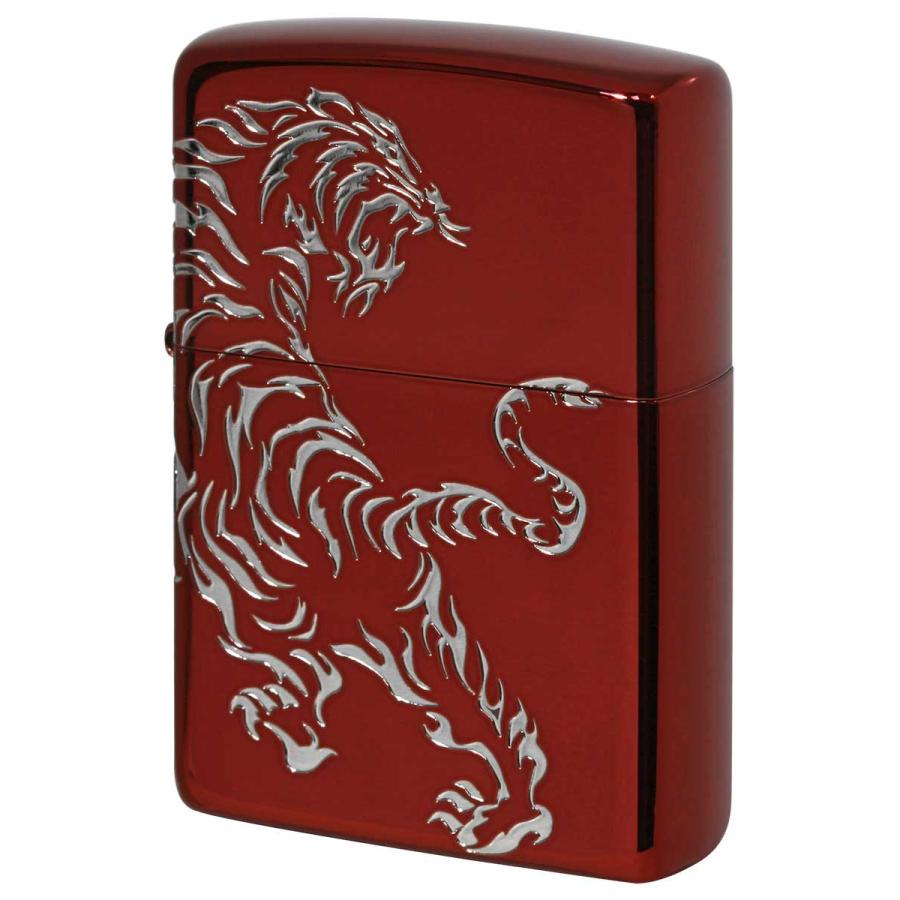 Zippo ジッポライター Tiger & Dragon 2REDS-TIGER : maru636 : Zippo