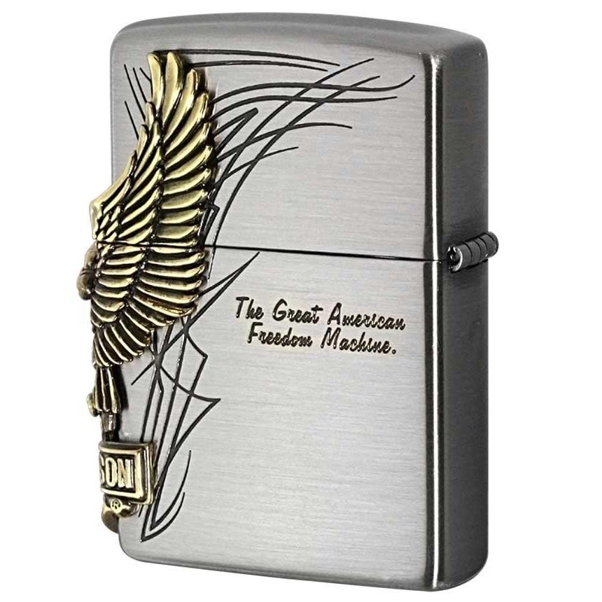 Zippo ジッポライター 日本限定Zippo Harley Davidson ハーレーダビッドソン サイドメタル HDP-66｜zippo-flamingo｜02