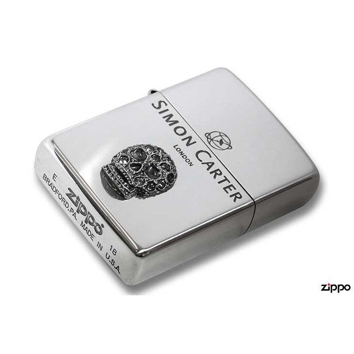 Zippo ジッポ ジッポー ライター Simon Carter サイモン カーター スカルメタルスワロフスキーsa Zp Scp 042 Pen475 Zippo専門店フラミンゴ Yahoo 店 通販 Yahoo ショッピング
