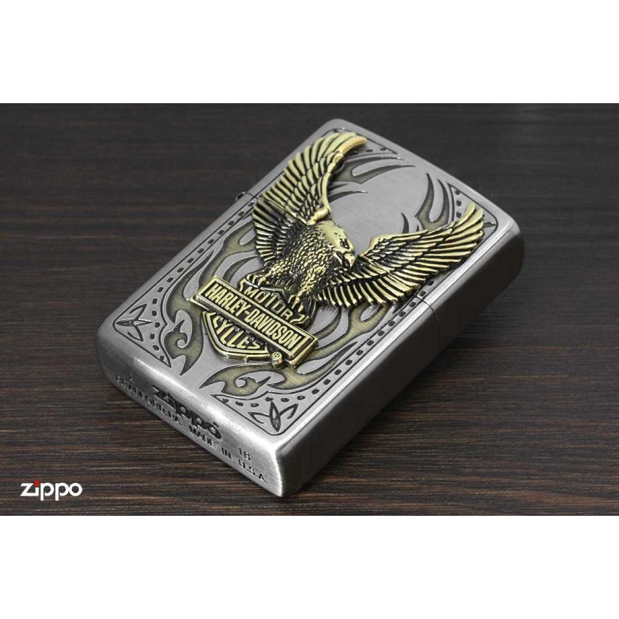 Zippo ジッポライター JAPAN 2018 NEW MODEL Harley Davidson ハーレーダビッドソン ビッグメタル HDP-73