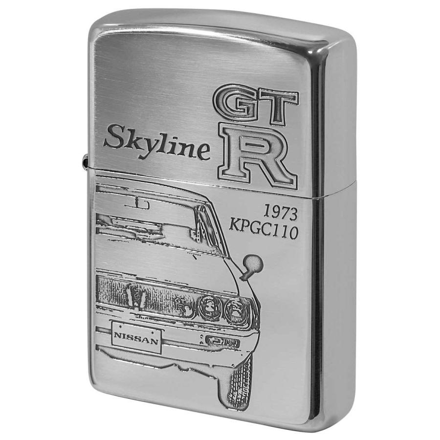 Zippo ジッポライター 日産 NISSAN スカイライン SKYLINE GT-R KPGC110｜zippo-flamingo