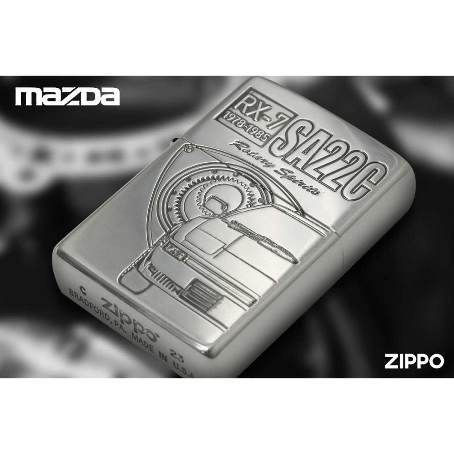 Zippo ジッポライター MAZDA RX-7 マツダ アールエックス・セブン SA22C｜zippo-flamingo｜03