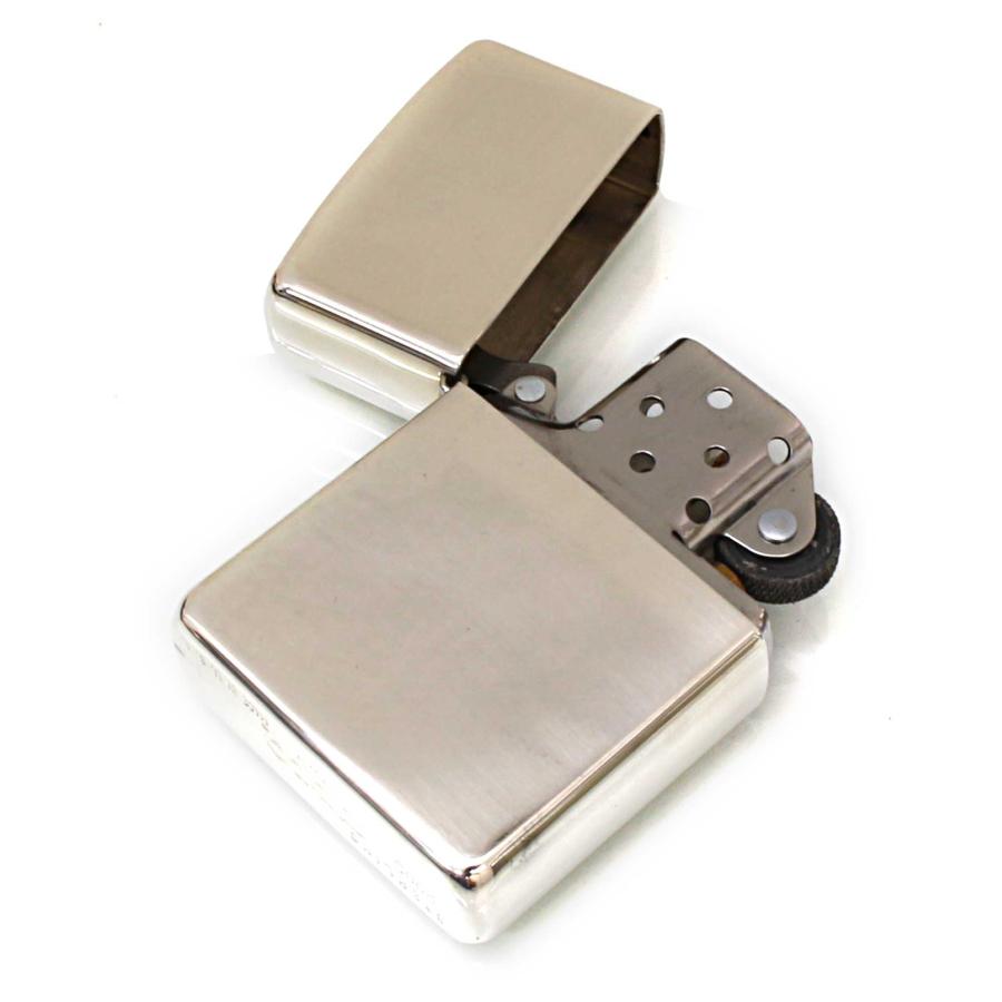ZIPPO 絶版/ヴィンテージ Zippo ジッポー 中古 2005年製造純銀