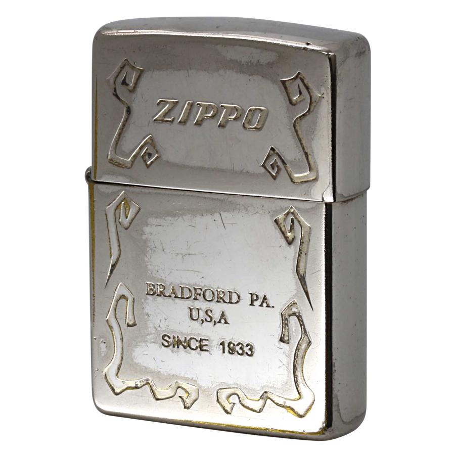 ZIPPO（ジッポー） 絶版/ヴィンテージ 中古 1998年製造幾何学蔦