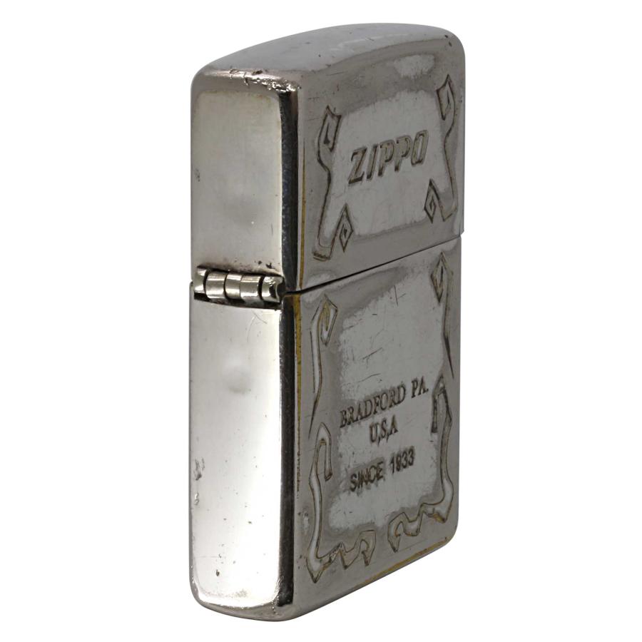 ZIPPO（ジッポー） 絶版/ヴィンテージ 中古 1998年製造幾何学蔦