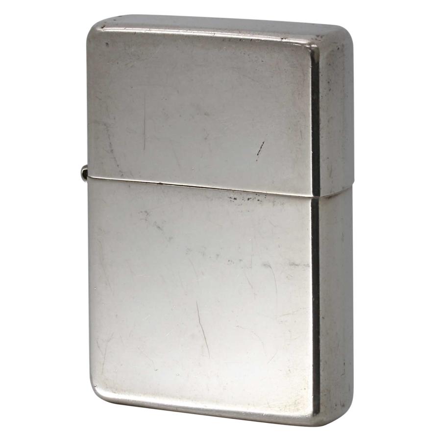 ZIPPO 純銀 スターリングシルバー 2002年製 オイルライター ZIPPO（ジッポー） 絶版/ヴィンテージ 中古 2002年製造スターリング