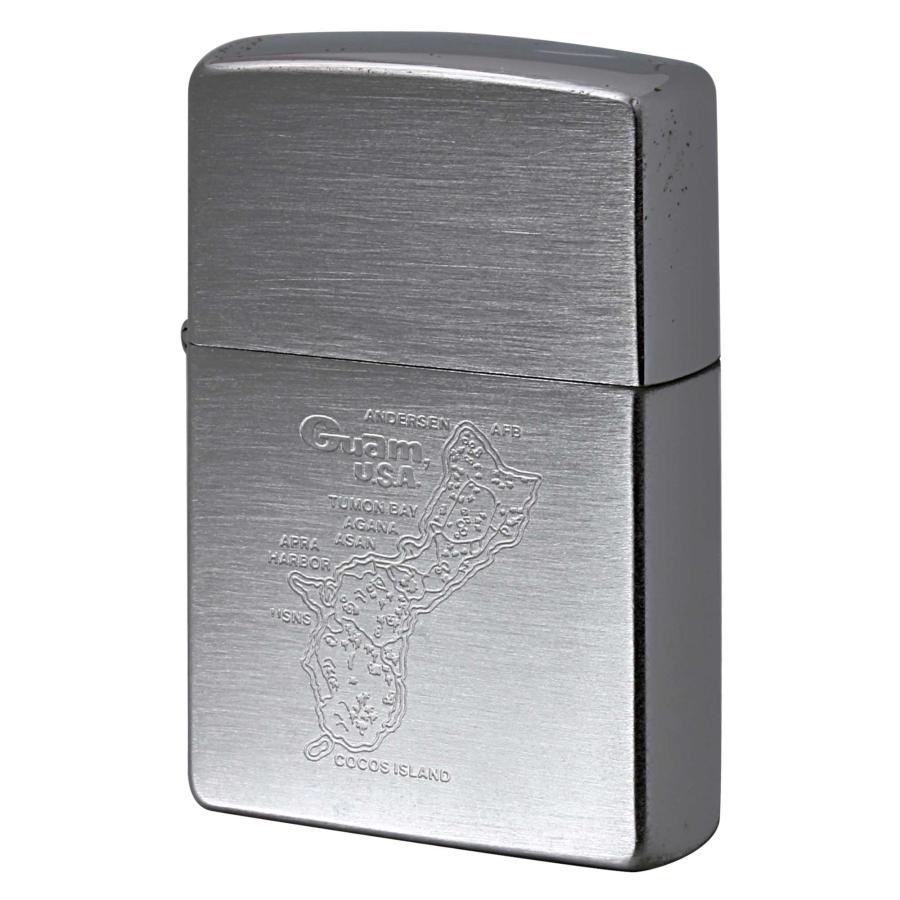 ZIPPO（ジッポー） 絶版/ヴィンテージ 中古 2001年製造Guam Map グアム 