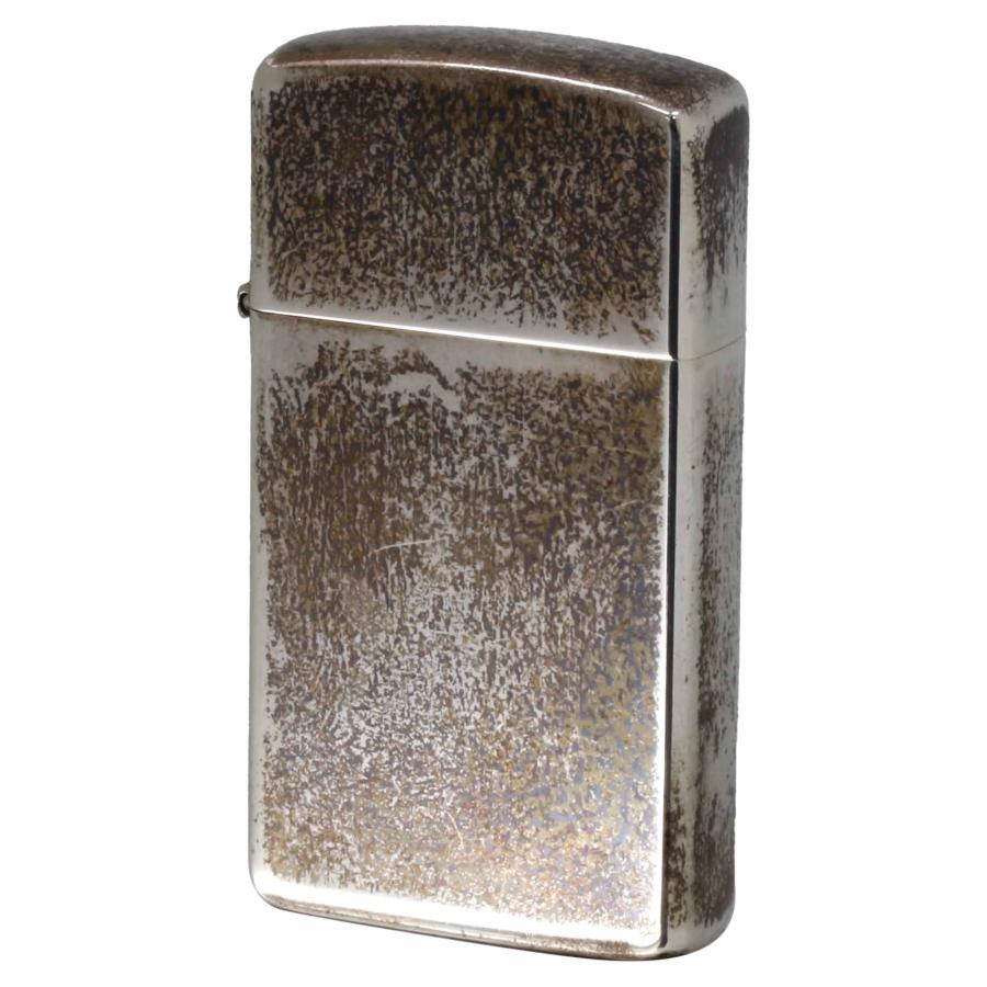ZIPPO（ジッポー） 絶版/ヴィンテージ 中古 2001年製造純銀 スリム 