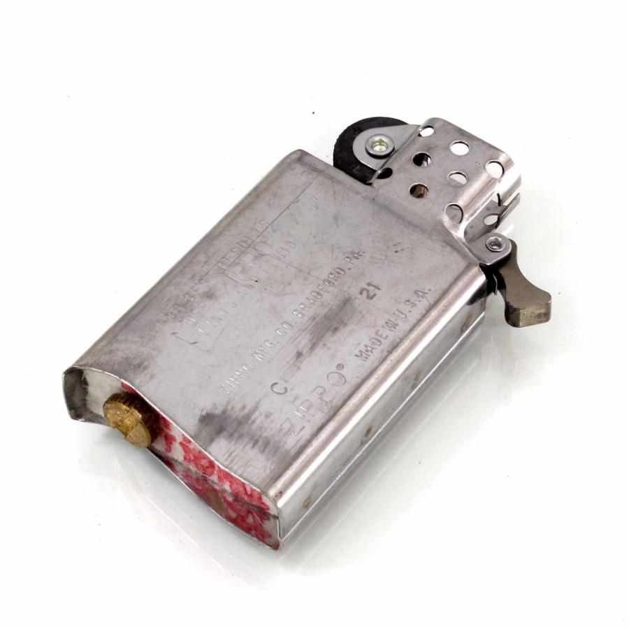 ZIPPO（ジッポー） 絶版/ヴィンテージ 中古 2001年製造純銀 スリム 