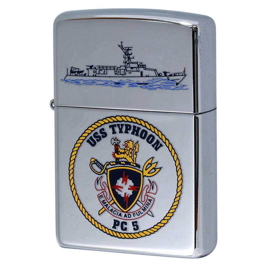 ZIPPO（ジッポー） 絶版/ヴィンテージ 中古 2001年製造USS Typhoon PC-5 アメリカ海軍 哨戒艦 [S]ほぼ新品同様 ...