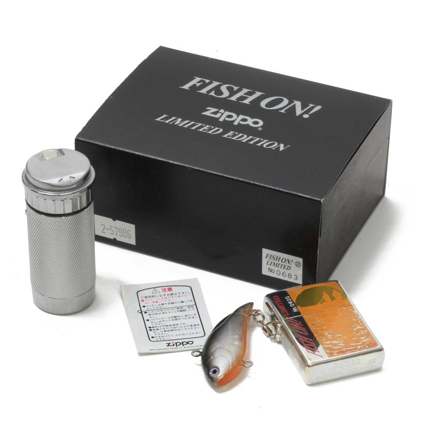 ZIPPO 絶版/ヴィンテージ Zippo ジッポー 中古 1997年製造FISH ZIPPO 絶版/ヴィンテージ Zippo ジッポー 中古 1997年製造FISH