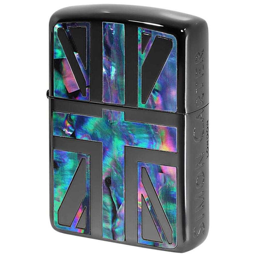 Zippo ジッポ ジッポー ライター ARMOR アーマー SIMON CARTER サイモン・カーター Union Jack Shell　 ユニオンジャックシェル SCP-SBK :tsp305:Zippo専門店フラミンゴ Yahoo!店 - 通販 - Yahoo!ショッピング