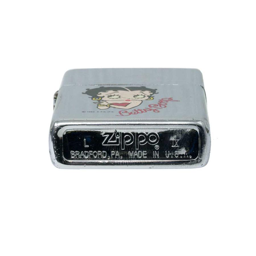 絶版/ヴィンテージ Zippo ジッポー 中古 1993年製造Betty Boop ベティ・ブープ  [C]使用感あり傷汚れあり｜zippo-flamingo｜07