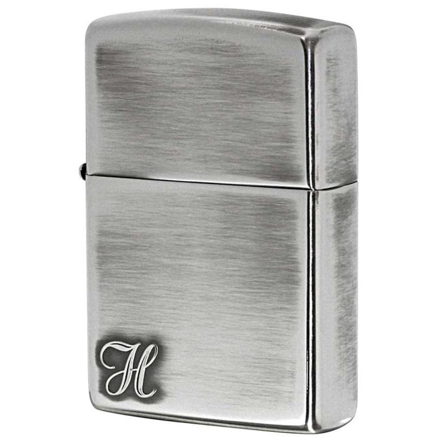 Zippo ジッポライター The alphabet アルファベット H 80016 メール便可