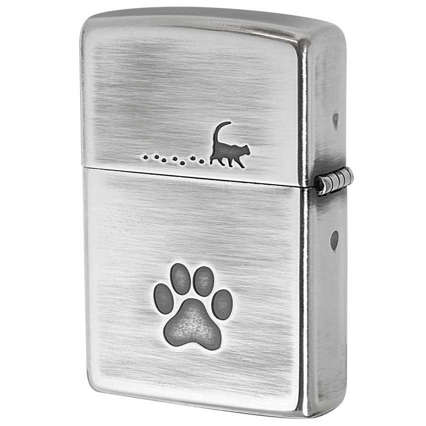 Zippo ジッポライター Cat Pau キャットポー SV 80042 メール便可｜zippo-flamingo｜02