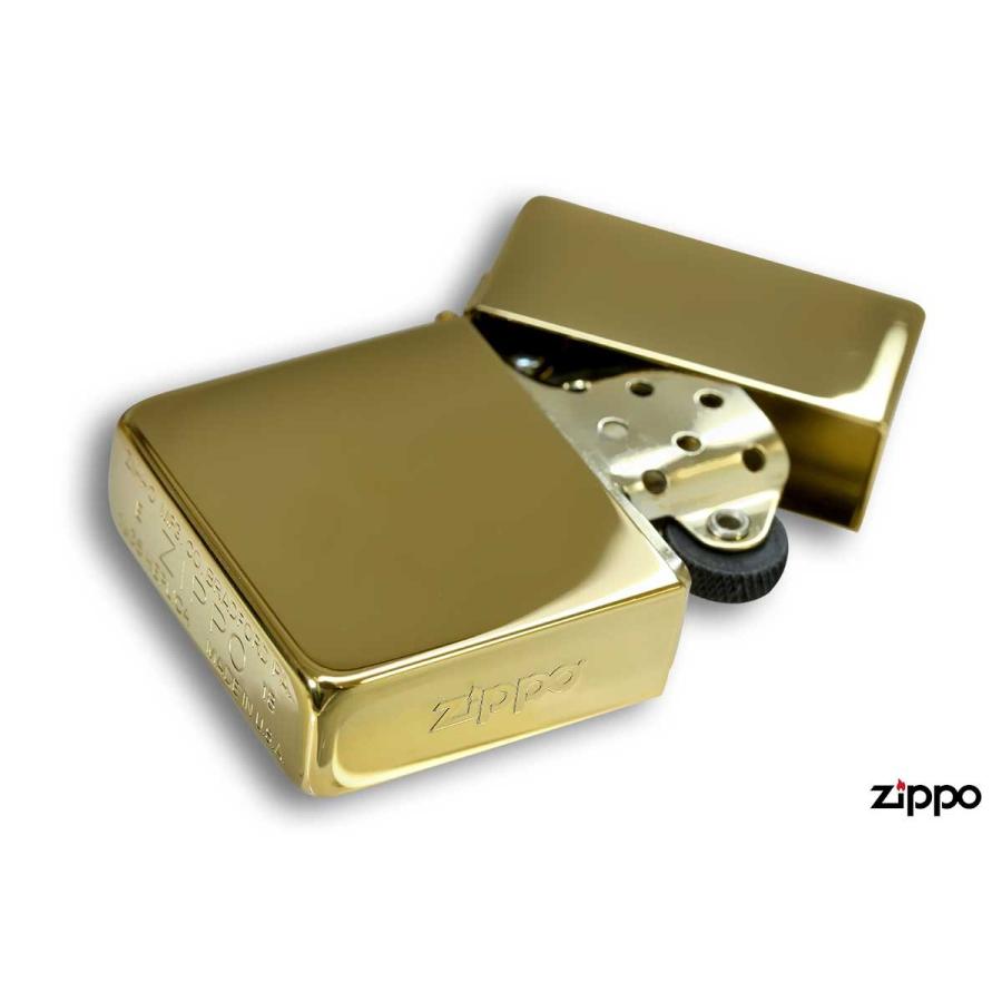 ZIPPO ライター 1935 復刻レプリカ ゴールド 23K金メッキ 鏡面 金 