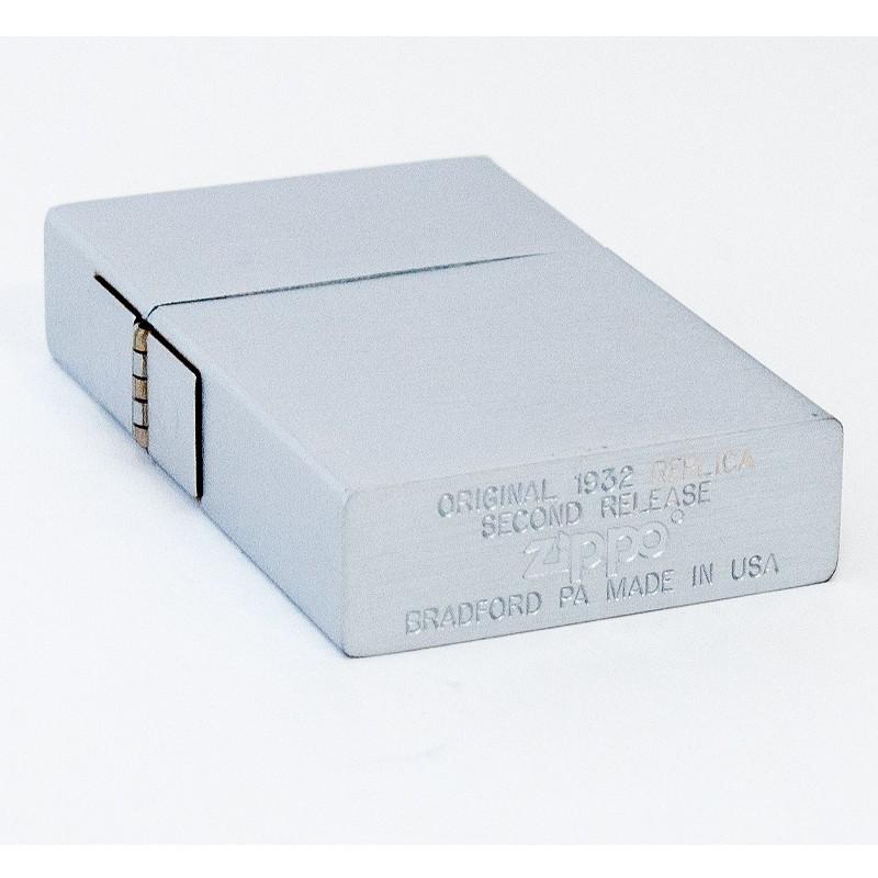 ZIPPO 1932レプリカ セカンドリリース ブラッシュクロームメッキ ZIPPO 1932レプリカ セカンドリリース ブラッシュクロームメッキ