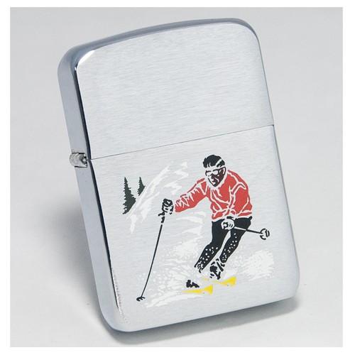 ZIPPO 1941レプリカ スポーツシリーズ スキーヤー 2001年製 ジッポーライター