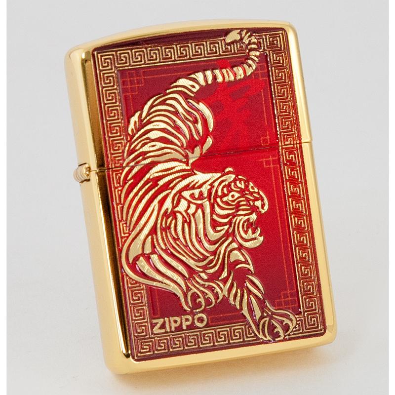 ZIPPO アジア限定 旧正月「寅」干支モデル 黄金の虎 記念 ZIPPO アジア限定 旧正月「寅」干支モデル 黄金の虎 記念