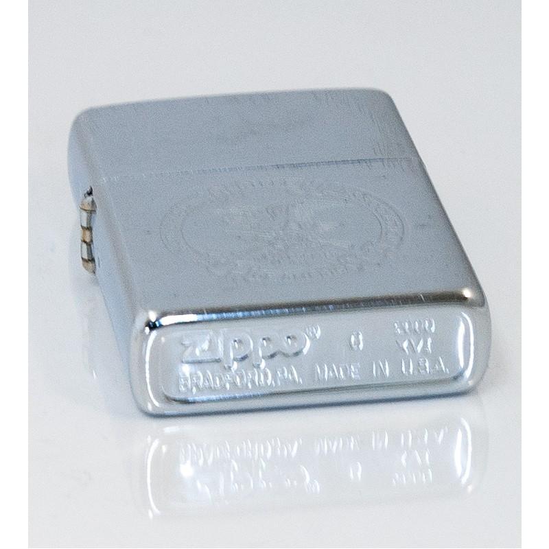 ビンテージジッポー2000年記念ライター&灰皿セット。ライターは使用しています。 ZIPPO NRA 全米ライフル協会 ロゴ 2000年製 ジッポーライター