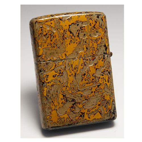 ZIPPO（ジッポー） 津軽塗 唐塗黄獅子上 ジッポーライター : 喫煙具 