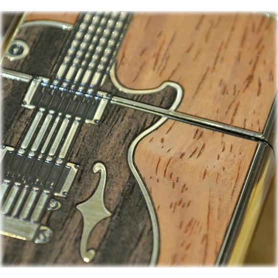 ZIPPO ジッポーライター アンティーク ギター BS ブラスいぶし
