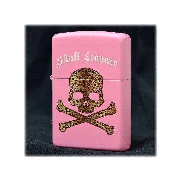ZIPPO（ジッポー） ジッポーライター スカルレオパード PK ピンク 