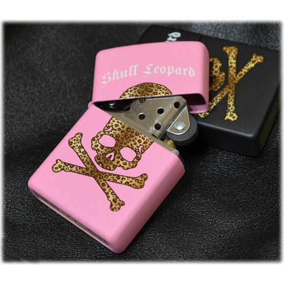 ZIPPO（ジッポー） ジッポーライター スカルレオパード PK ピンク 