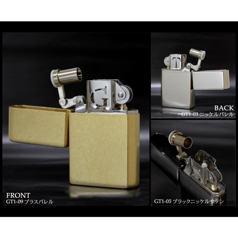GEAR TOP ギアトップ GT1-02 ニッケルサテン : ZIPPO Specialty