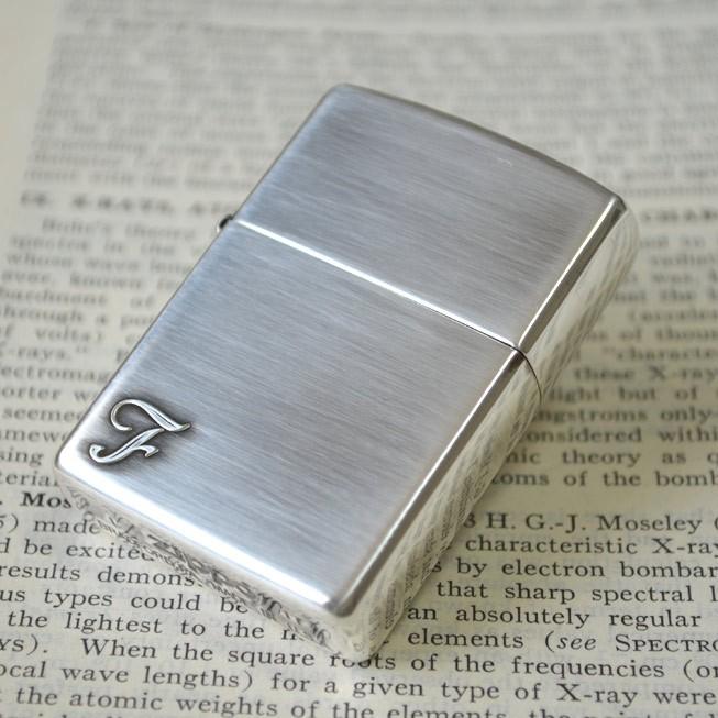 ZIPPO ジッポーライター Alphabet アルファベット - F -の画像