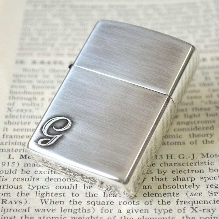 ZIPPO ジッポーライター Alphabet アルファベット - G -の画像