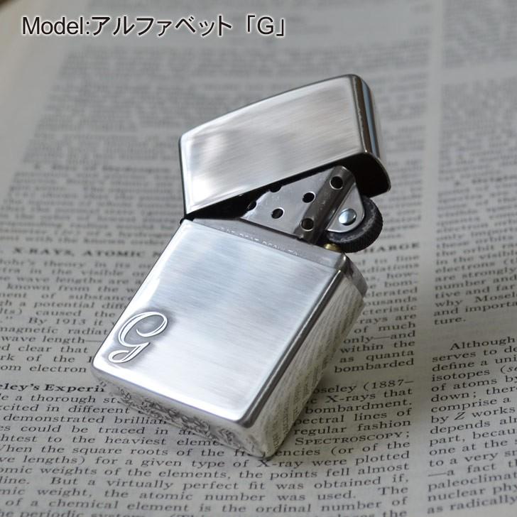 ZIPPO ジッポーライター Alphabet アルファベット - I -の画像