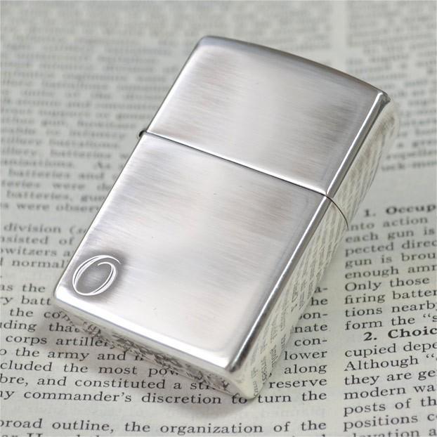 ZIPPO ジッポーライター Alphabet アルファベット - O -の画像