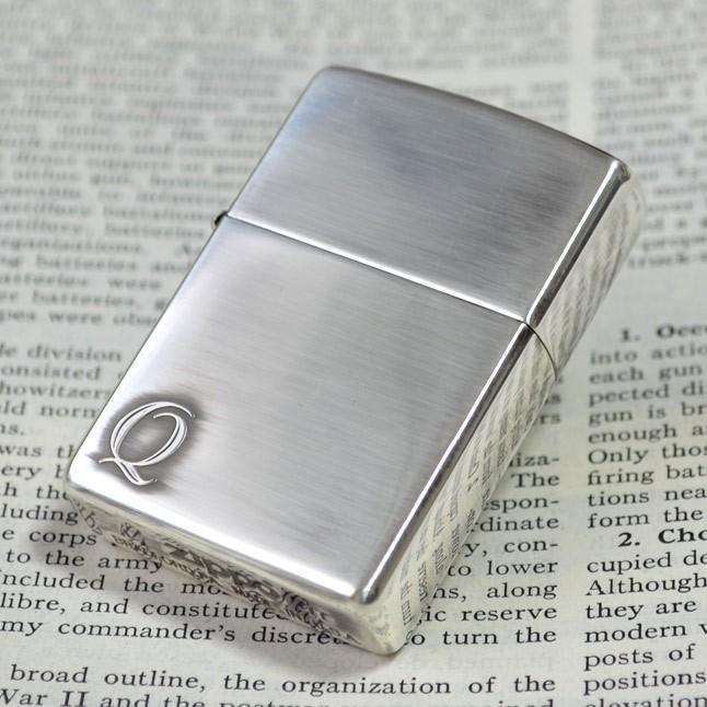 ZIPPO ジッポーライター Alphabet アルファベット - Q -の画像