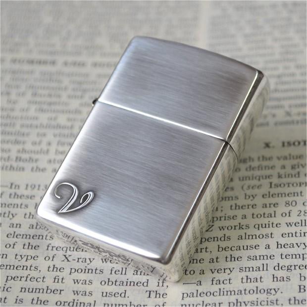 ZIPPO ジッポーライター Alphabet アルファベット - V -の画像