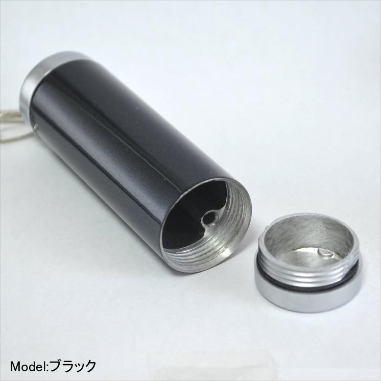 アイコスたばこ対応 携帯灰皿 アッシュシリンダー スリム シルバー