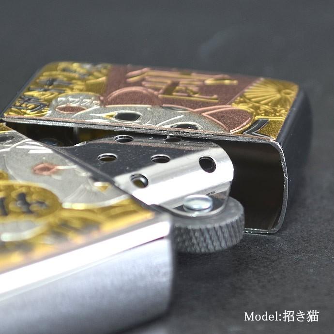ZIPPO（ジッポー） ジッポーライター 電鋳板 鶴富士 : ZIPPO Specialty